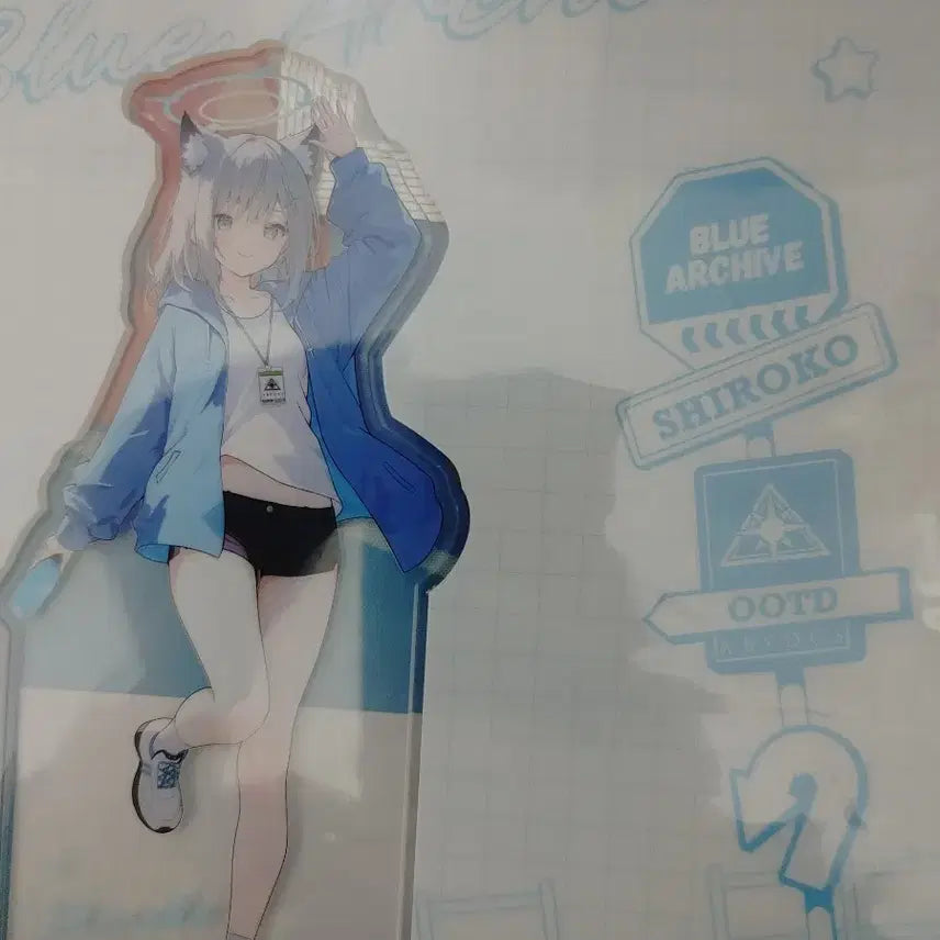 [BUNJANG] Blue Archive Shiroyuki Acrylic Goods / 블루아카이브 시로코 아크릴 굿즈