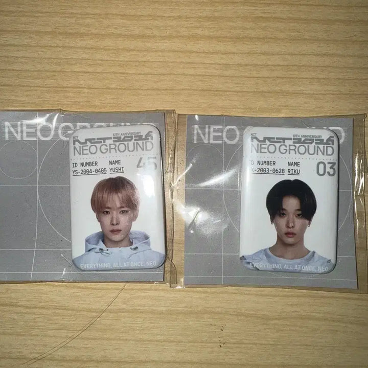 [BUNJANG] NCT 10th Anniversary Neo City Wish Riku Metal Badge / 엔시티 10주년 네오그라운드 위시 리쿠 메탈뱃지