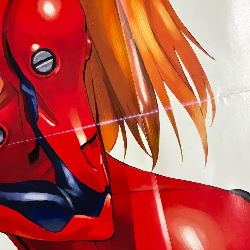 [BUNJANG] Evangelion Young Ace Bonus Rei Asuka B1 Large Poster / 에반게리온 영에이스 부록 레이 아스카 b1 대형 포스터
