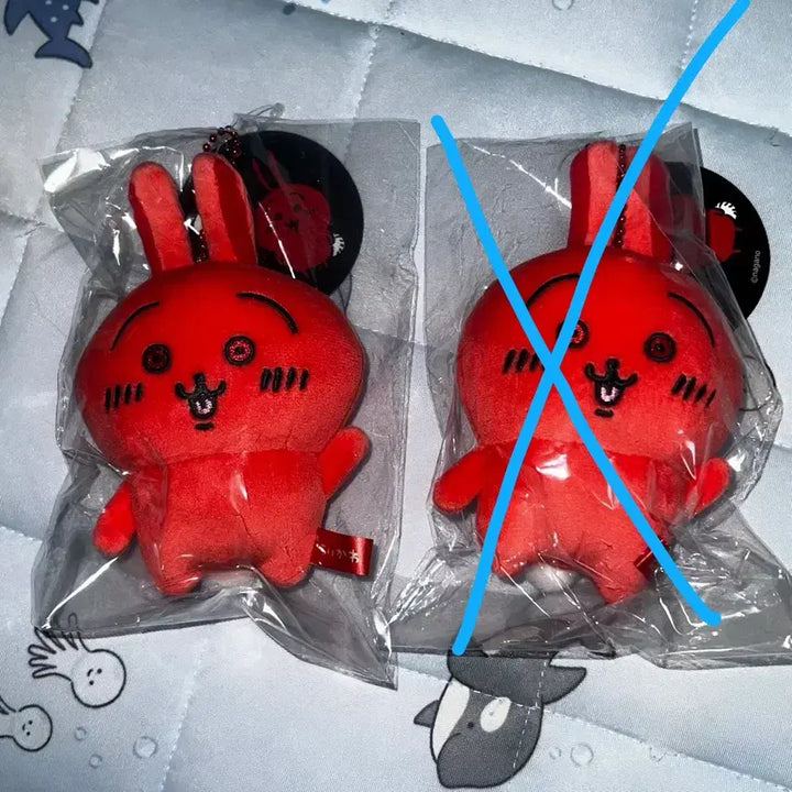 [BUNJANG] Chiikawa Usagi (Akai) Mascot - Sealed / (최저가) 치이카와 미개봉 빨간 우사기 아카이 마스코트