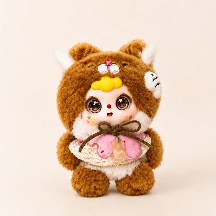 [BUNJANG] Babies3 Dubao Cat Cafe Character Doll Keychain / 베이비쓰리 두바오 두보 고양이 카페 캣카페 인형 키링