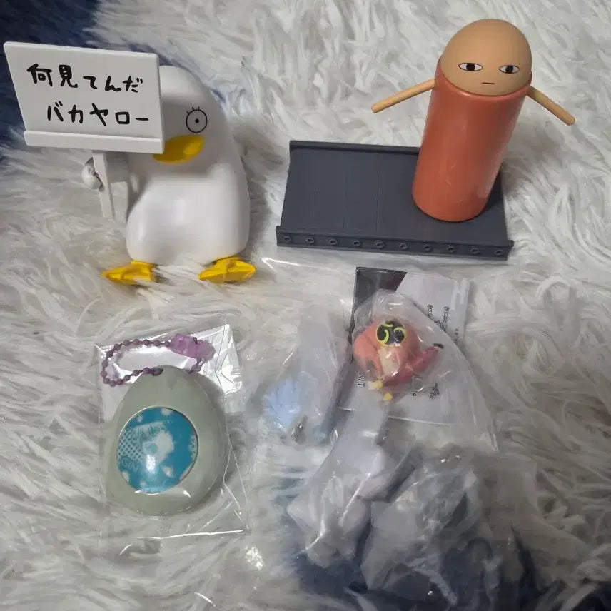[BUNJANG] Gintama "Darong Gacha" Figure Voice Keychains Bundle Set / 은혼 대롱가챠 피규어 보이스키링 일괄양도