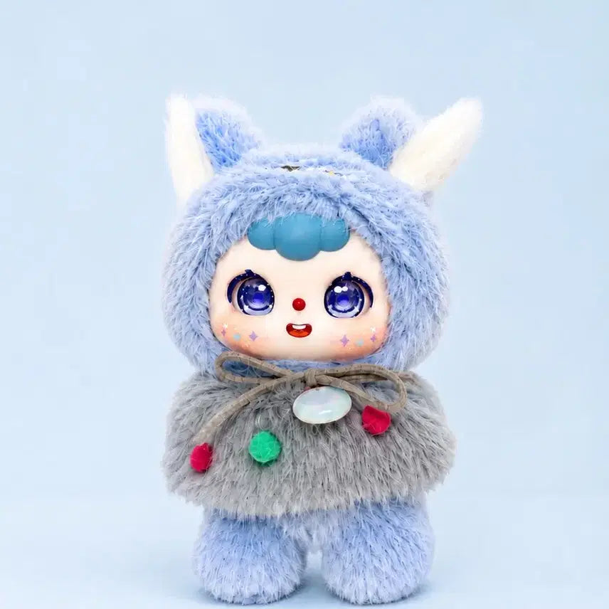 [BUNJANG] Babys3 Dubao Cat Cafe Doll Keychain / 베이비쓰리 두바오 두보 고양이카페 캣카페 인형 키링