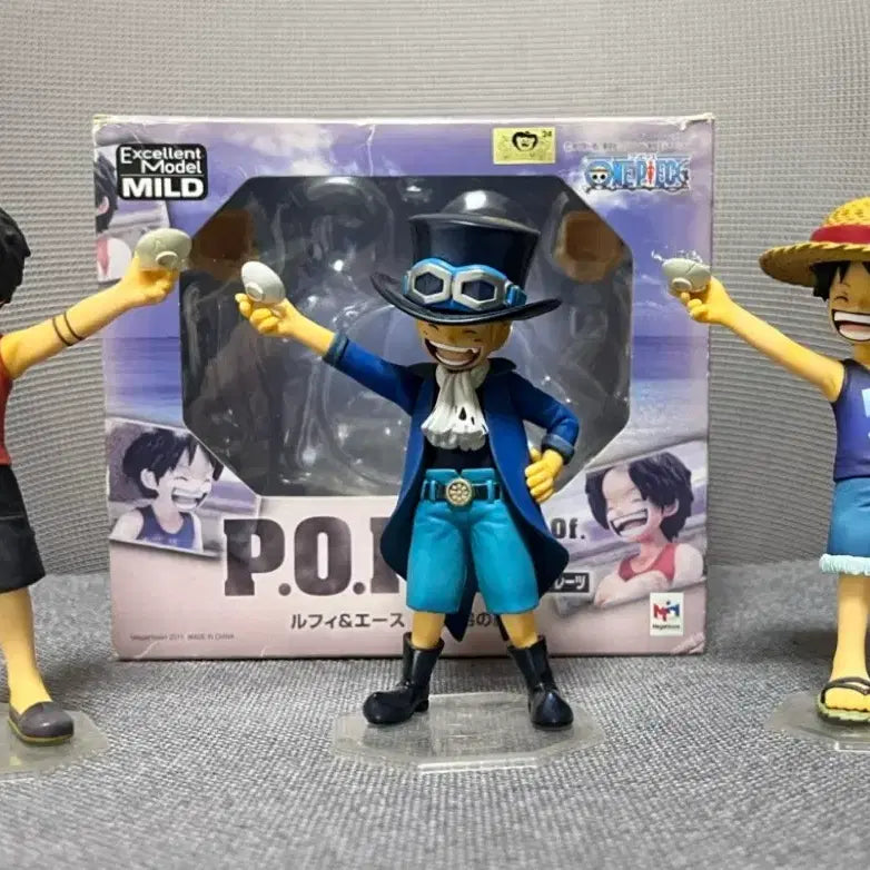 [BUNJANG] MegaHouse One Piece P.O.P Luffy Ace Sabo Figures / 메가하우스 원피스 P.O.P 루피 에이스 사보 피규어