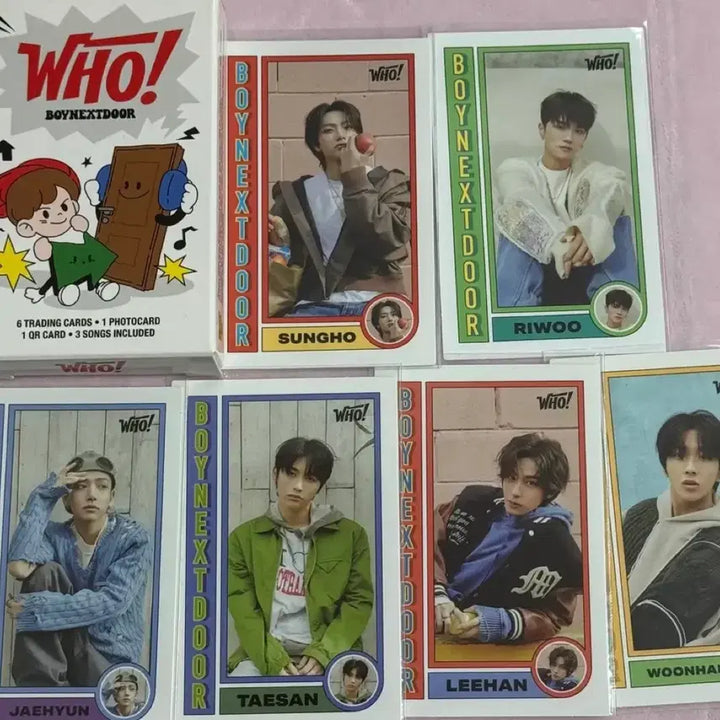 [BUNJANG] BOYNEXTDOOR WHO! Unsealed Album Set / 보이넥스트도어 WHO! 개봉 앨범 양도