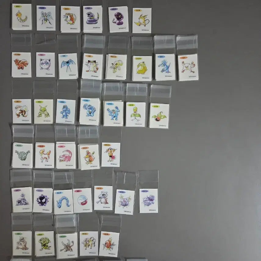 [BUNJANG] Pokemon 30th Anniversary Art Special Stickers / 포켓몬 30주년 아트웍 스페셜 띠부씰 낱장 팝니다