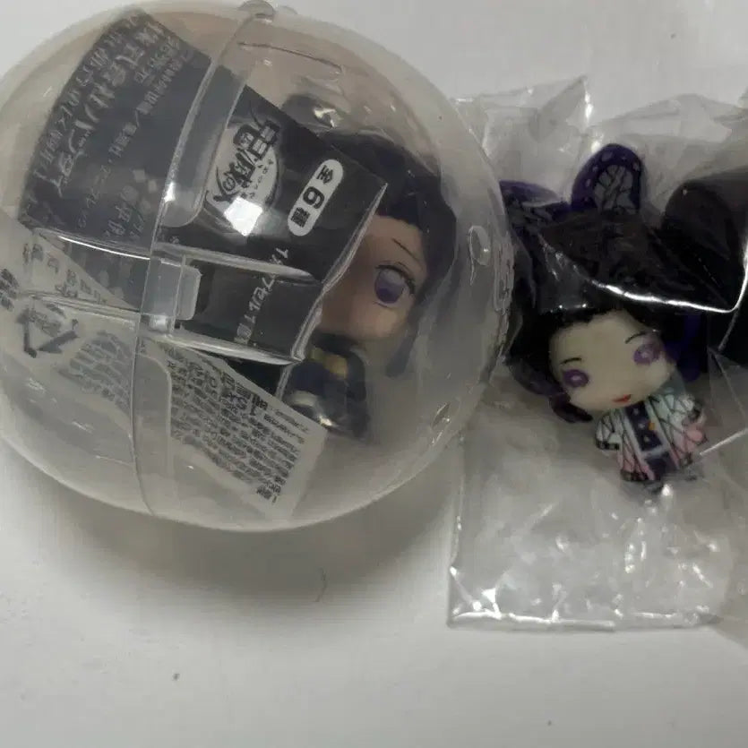 [BUNJANG] Shinobu Kochou Mascotte Nitori Dan Gacha (Bundle Set, Sealed) / 미개봉 일괄) 귀멸의 칼날 시노부 마치보케 니토탄 가챠