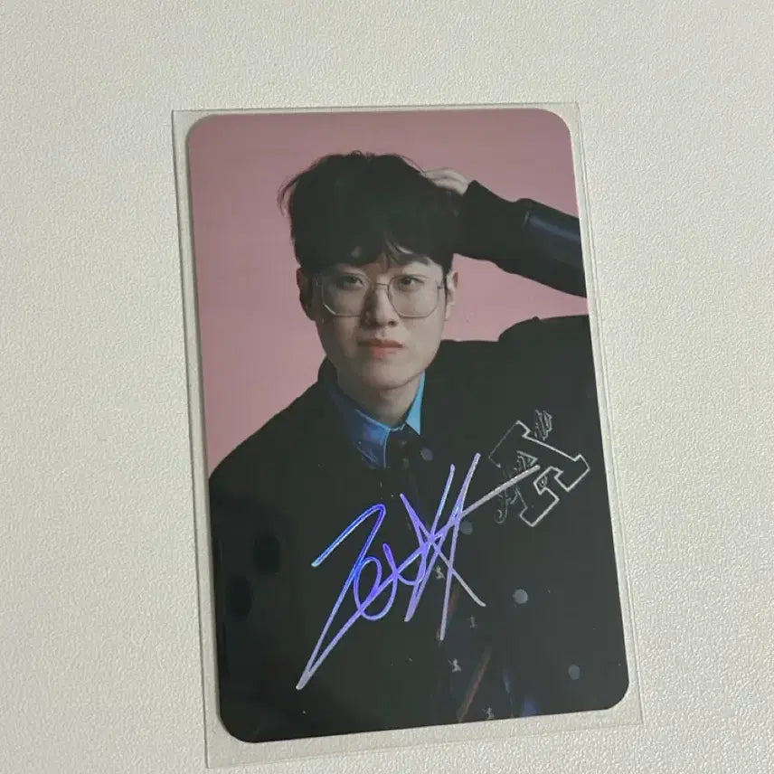 [BUNJANG] Hanwha Life Insurance Zeus Choi Woo-je Membership Welcome Photocard / 한화생명 제우스 최우제 멤버십 웰컴 포카 양도