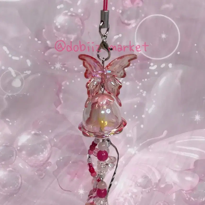 [BUNJANG] Handmade Beaded Keychain K17 / [비즈키링] K17