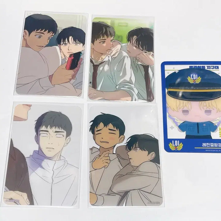 [BUNJANG] Team Rejin Baek Bright Special Edition Photocard Hanseoin Baekyoungun / 백라이트 팀레진 아밝 특전 포카 한서인 백영운