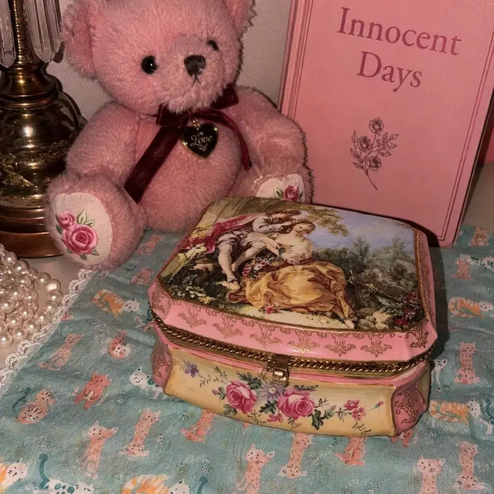 [BUNJANG] Demain Collection Vintage Rococo Music Box Jewelry Box / Demain Collection 빈티지 로코코 오르골 보석함
