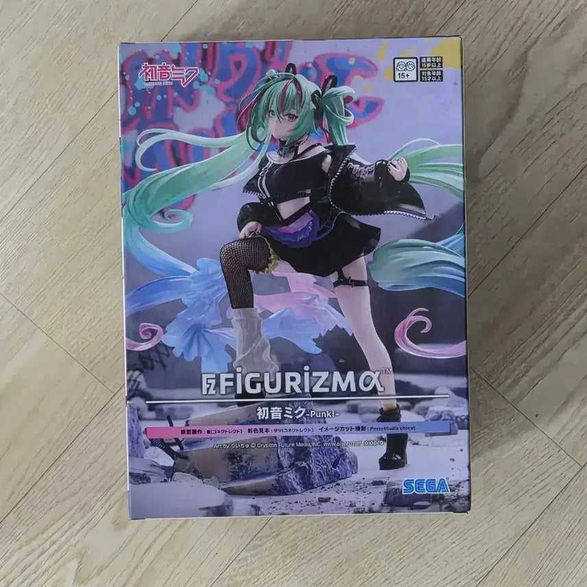 [BUNJANG] Sega Figure-rise Standard Hatsune Miku Punk Version / 세가 피규어라이즈 스탠다드 하츠네 미쿠 Punk!