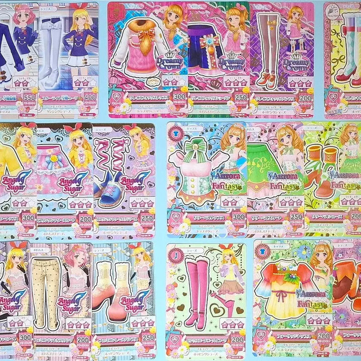 [BUNJANG] Aikatsu! Japanese Version Cards - Ringo, Ichigo, Akari (School Uniform) / 아이엠스타 아이카츠 일판 카드 판매 라임 이치고 하늘 아카리 교복