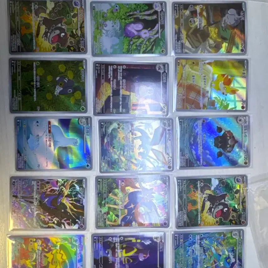 [BUNJANG] Pokemon Card Bundle Set (15 Cards) / Ar 15장 일괄판매