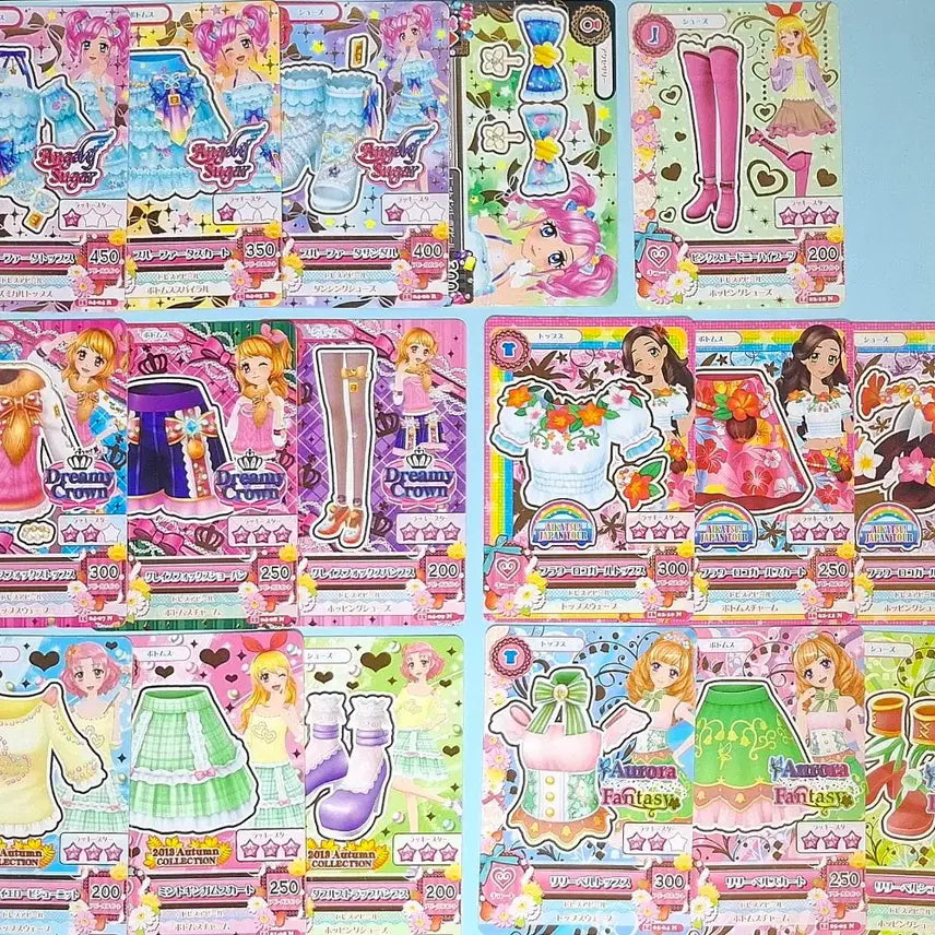 [BUNJANG] Aikatsu! Japanese Cards - Momose, Madoka, Akari / 아이엠스타 아이카츠 일판 카드 셔벳 메이지 모모 마도카 하늘 아카리