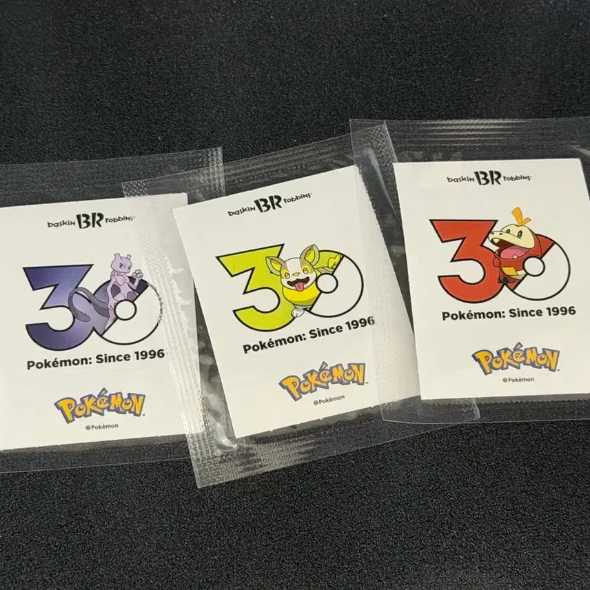 [BUNJANG] Baskin-Robbins Pokemon Stickers / 베스킨라빈스 포켓몬 띠부씰
