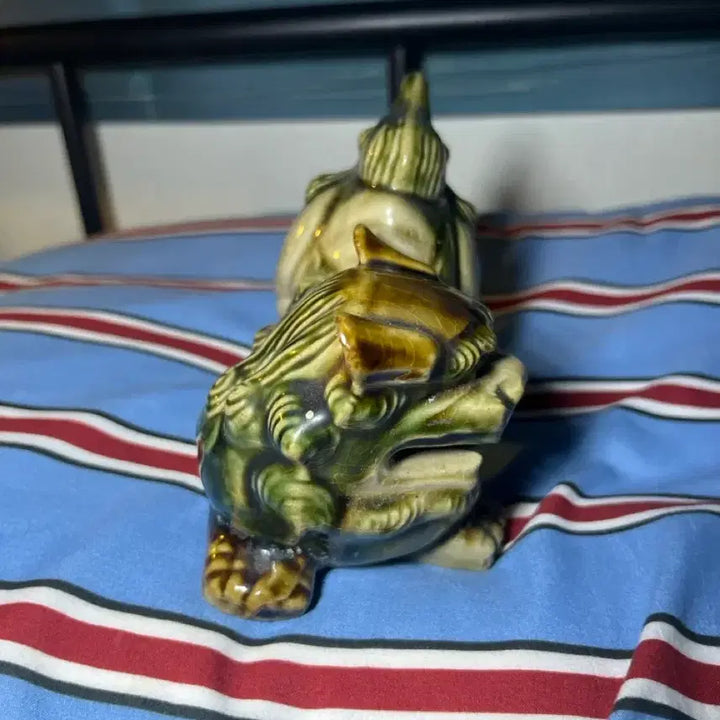 [BUNJANG] Showa Era Vintage Haetae Ceramic Object / 쇼와시대 빈티지 해태 도자기 오브제