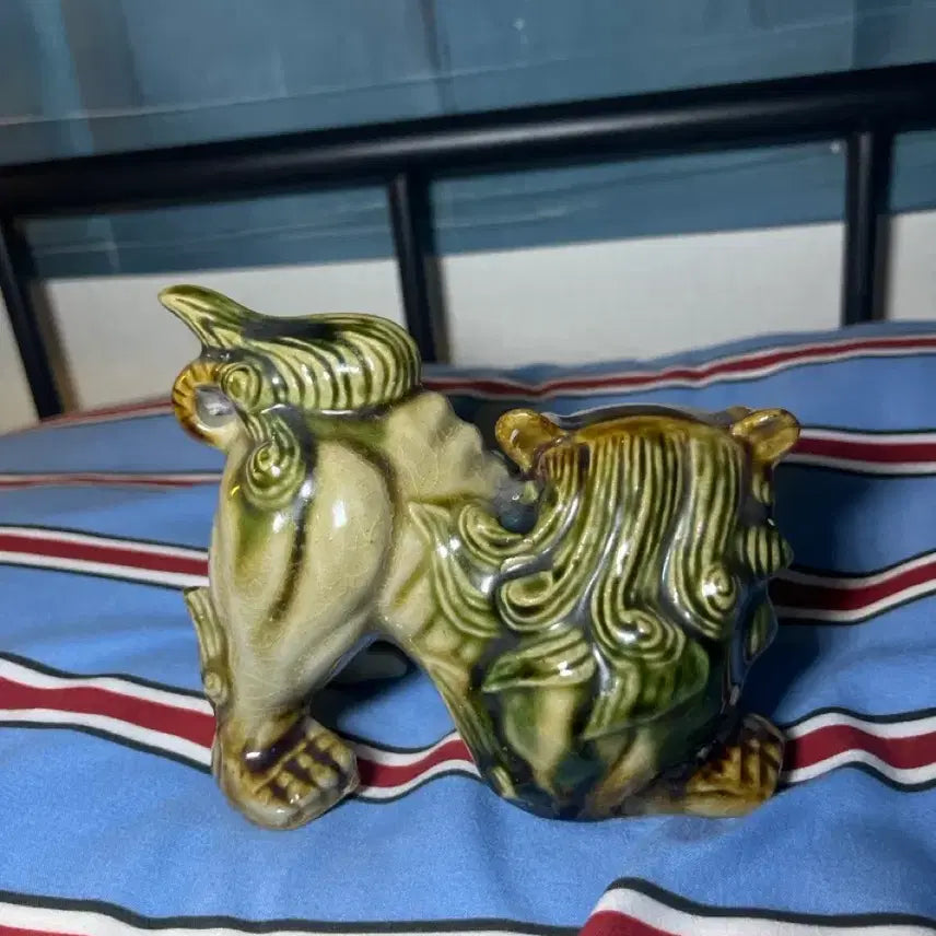[BUNJANG] Showa Era Vintage Haetae Ceramic Object / 쇼와시대 빈티지 해태 도자기 오브제