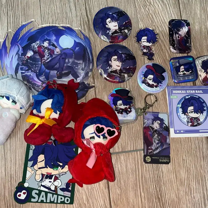 [BUNJANG] Honkai: Star Rail Sampo Merchandise Bundle / 붕괴스타레일 삼포 굿즈 일괄 판매