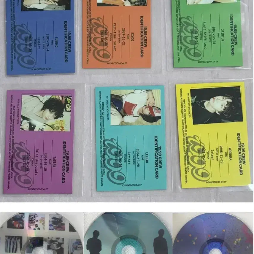 [BUNJANG] BOYNEXTDOOR Unsealed Album Components (Photocards Excluded) / 보이넥스트도어 19.99 개봉 앨범 양도