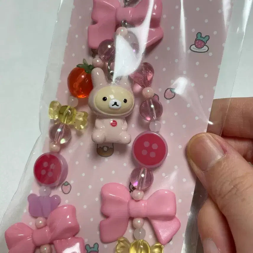 [BUNJANG] Rilakkuma Usagi Mascot Strap / 코리락쿠마 가득 우사기 마스코트 스트랩