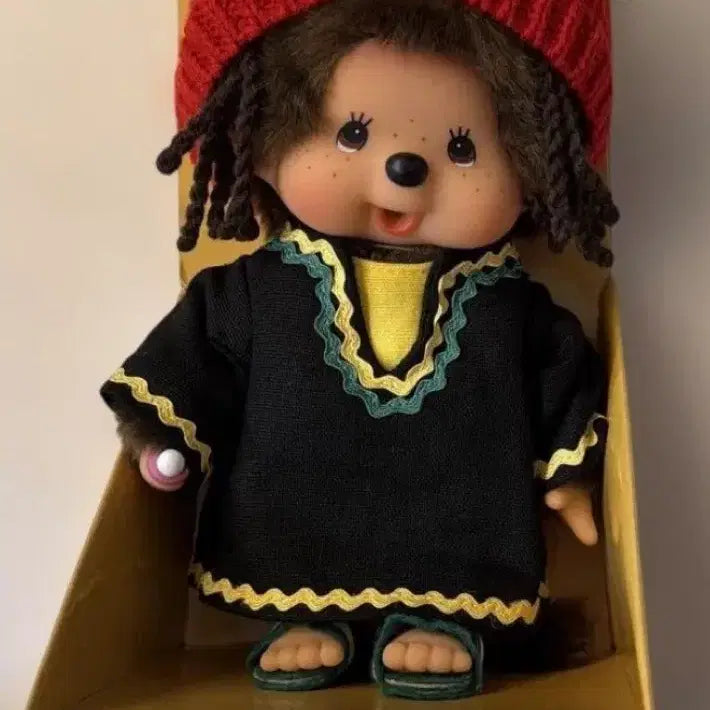 [BUNJANG] Jamaica Monchhichi Replica / 전시회 자메이카 복각 몬치치 현물