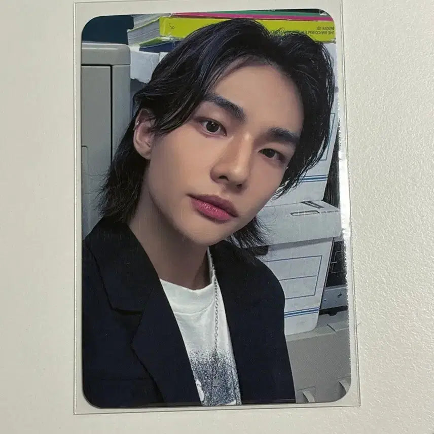 [BUNJANG] Stray Kids Hyunjin Rockstar Lucky Draw Photocard / 스트레이키즈 스키즈 현진 락 락스타 후즈팬 특전 포카 양도