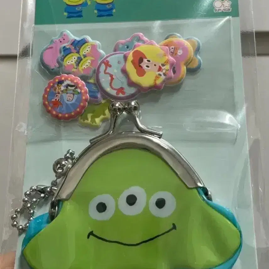 [BUNJANG] Pixar Alien Coin Pouch Keychain (Sealed, Authentic Japan) / 미개봉 일본정품 알린 동전지갑키링 픽사 알린지갑