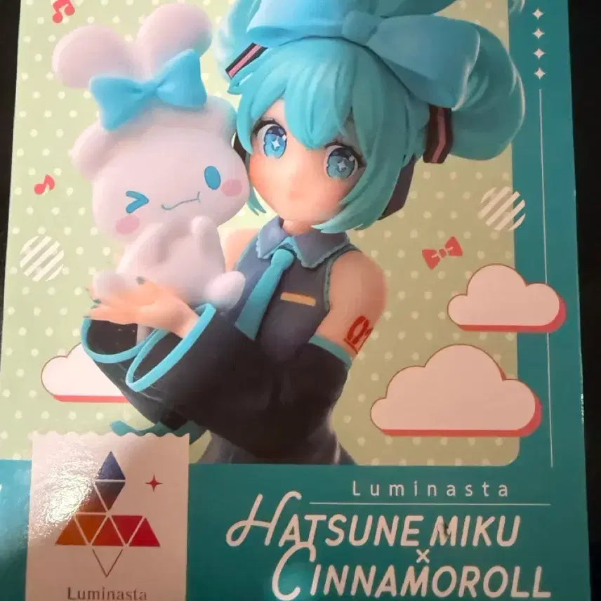 [BUNJANG] Sega Luminasta Miku x Cinnamoroll Figure / (2시간 특가) 세가 루미나스타 미쿠 x 시나모롤 피규어