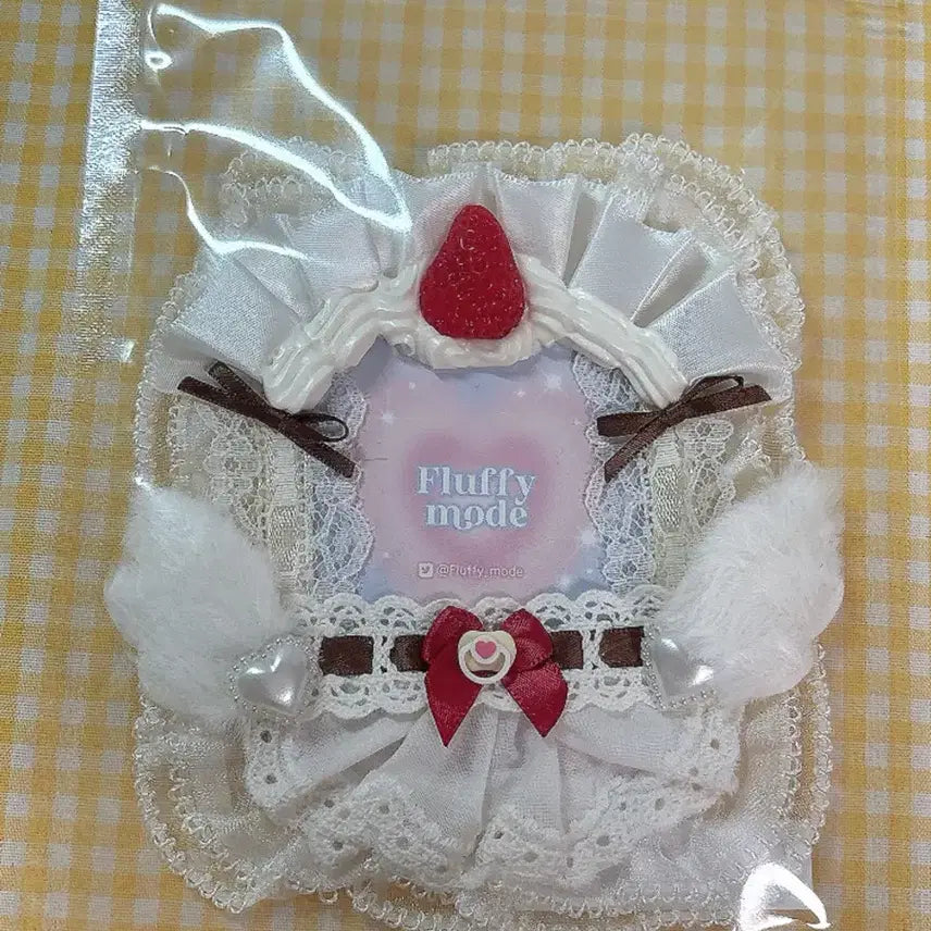 [BUNJANG] Lace Deco-Den Photocard Holder Keyring Set / 레이스 데코덴 탑꾸 포카홀더 탑로더 키링 포카
