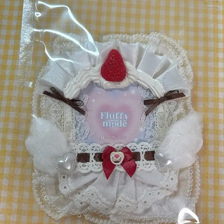 [BUNJANG] Lace Deco-Den Photocard Holder Keyring Set / 레이스 데코덴 탑꾸 포카홀더 탑로더 키링 포카