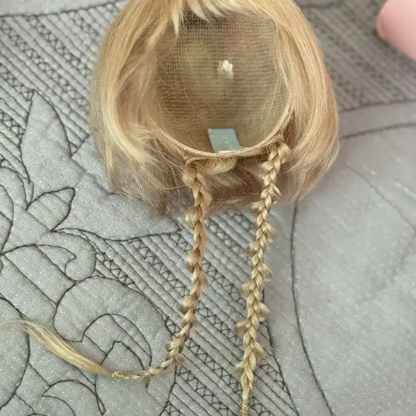 [BUNJANG] MSD Awen Wig - Light Blonde / 구체관절인형 msd아웬가발