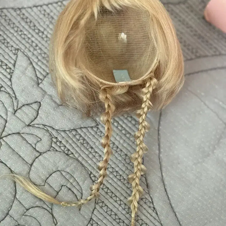 [BUNJANG] MSD Awen Wig - Light Blonde / 구체관절인형 msd아웬가발