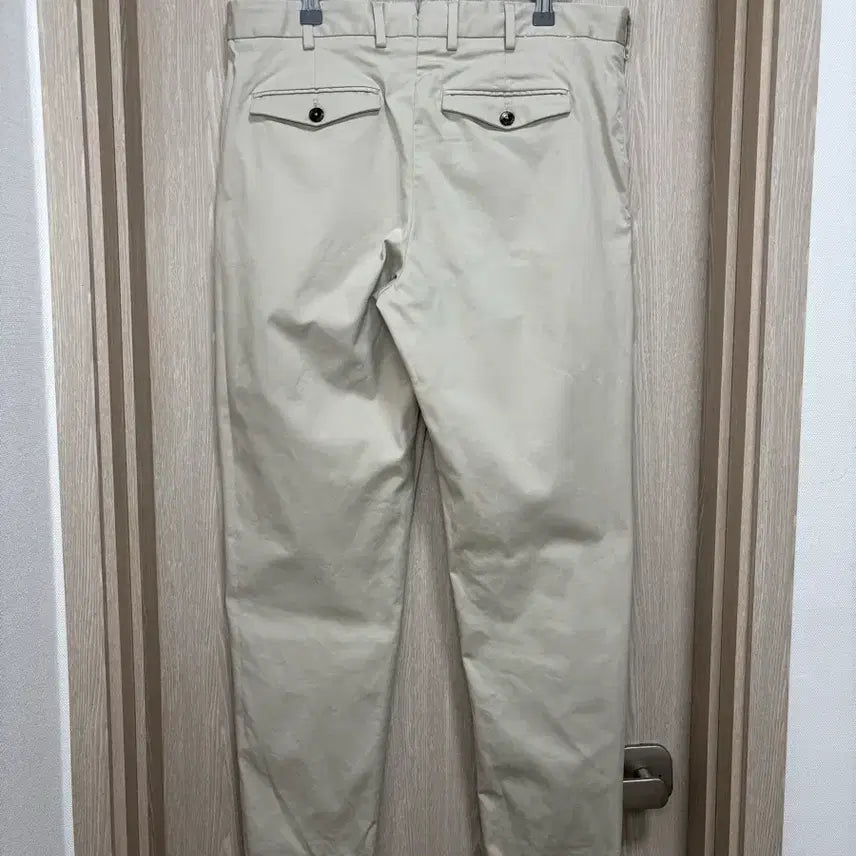 [BUNJANG] PT Torino REBEL Fit Single Pleat Stretch Chino Pants Ivory Size 48 / 23SS)PT토리노 원턱 REBEL핏 스트레치 치노팬츠48/아이보리