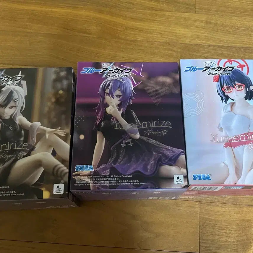 [BUNJANG] Blue Archive Sega Figure 3종 Bundle Set (Kayoko, Haruka, Ayane) - Sealed / (미개봉 3종) 블루아카이브 세가 피규어 일괄 카요코 하루카 아야네