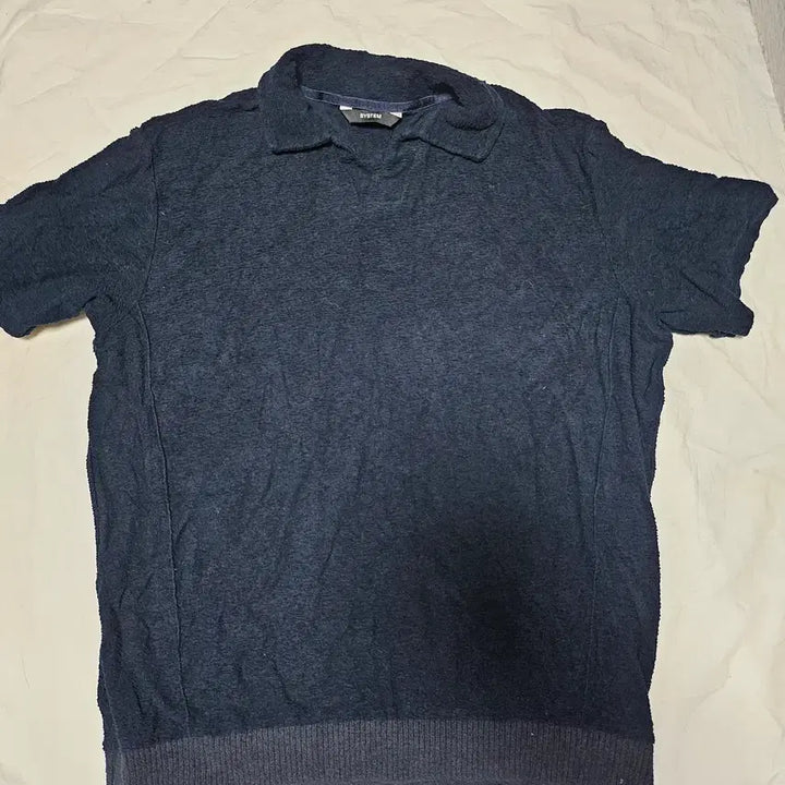 [BUNJANG] System Homme 23ss Terry Knit Short Sleeve T-Shirt / 23ss 시스템 옴므 테리 니트 반팔 티셔츠 105