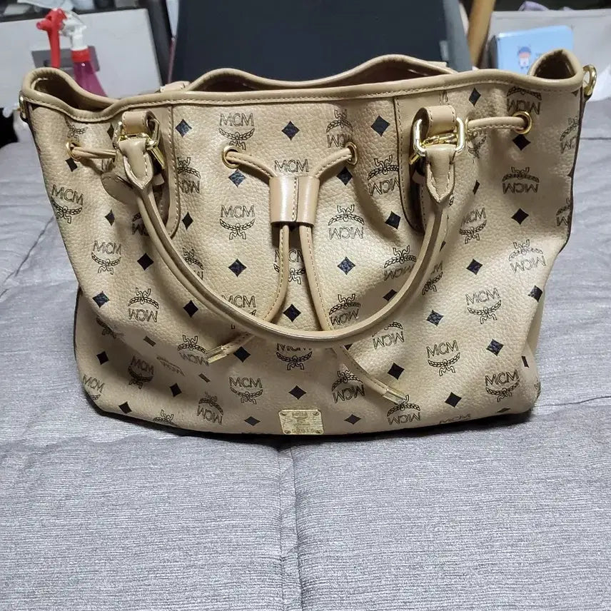 [BUNJANG] MCM Leather Shoulder Bag / 엠씨엠 가방