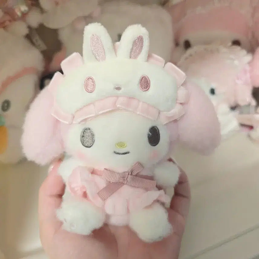 [BUNJANG] Sanrio Nakayoshi Pajama Series My Melody Mascot / 산리오 나카요시 파자마 시리즈 마이멜로디 마스코트