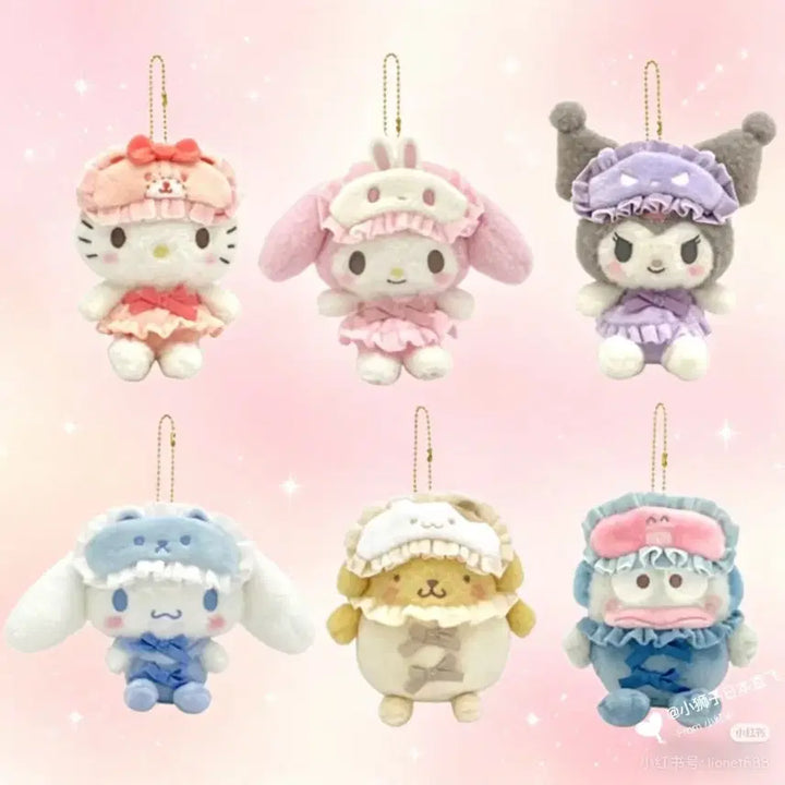 [BUNJANG] Sanrio Nakayoshi Pajama Series My Melody Mascot / 산리오 나카요시 파자마 시리즈 마이멜로디 마스코트