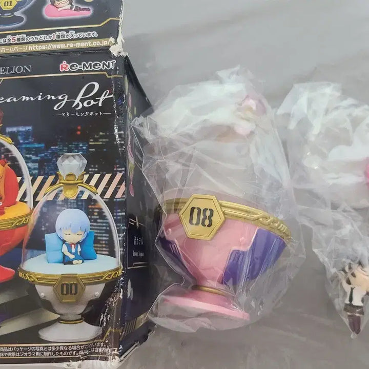 [BUNJANG] Evangelion Shinji Figure &amp; Dreaming Mari Figure Set / 에반게리온 신지 피규어/ 드리밍 마리 피규어