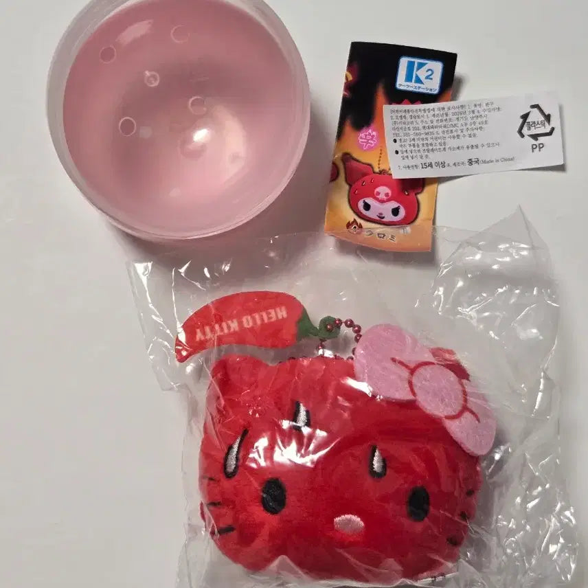 [BUNJANG] Sanrio Red Kitty Keyring (Sealed) / [미개봉] 매운 산리오 레드 키티 키링