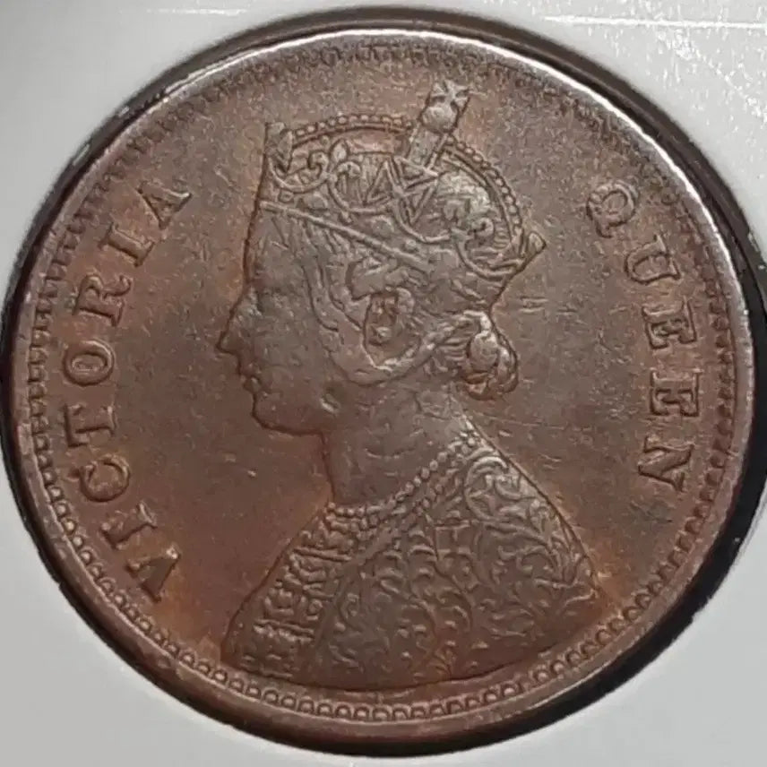 [BUNJANG] 1862 British India 1/4 Anna Coin / 영국령 인도 1862년 1/4안나.외국주화 주화 화폐 동전
