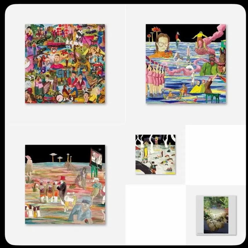 [BUNJANG] Hyukoh 5LP Bundle Set (20, 22, 23, 24, Sarangeuro) / (35만원) 혁오lp 5장 세트 20 22 혁오23 24 사랑으로