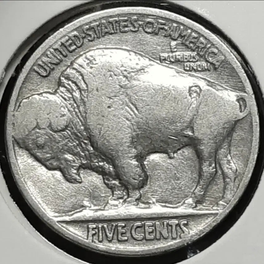 [BUNJANG] 1937 Buffalo Nickel US Coin / 미국 준미급 1937년-F 버팔로 5센트.외국주화 주화 화폐 동전