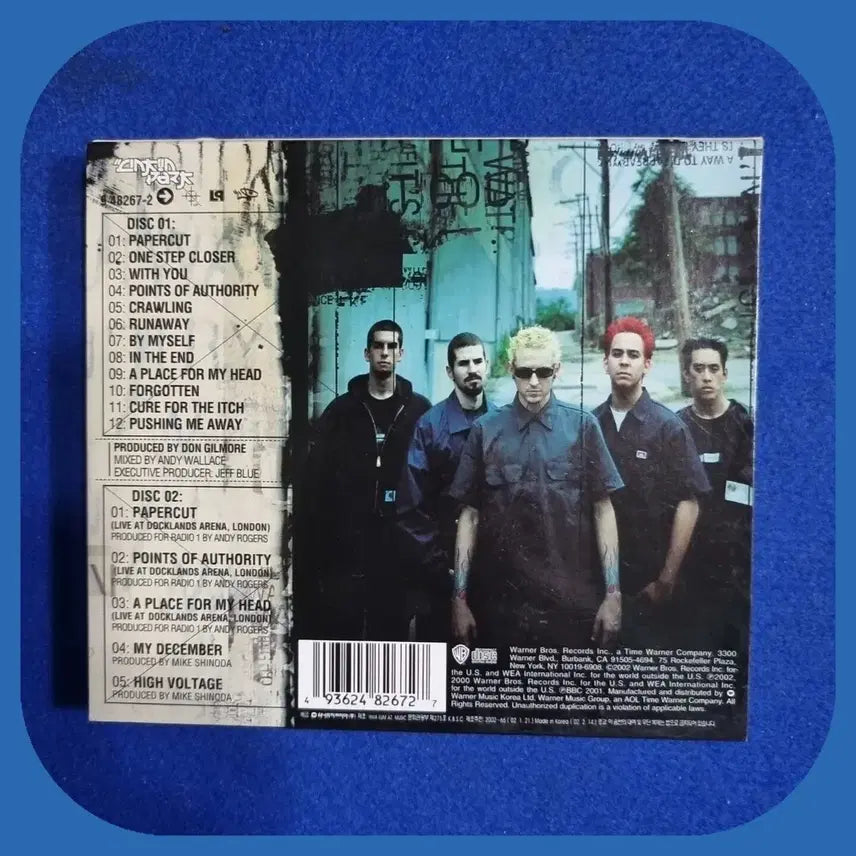 [BUNJANG] Linkin Park Hybrid Theory Special Edition CD Unused / 린킨파크 하이브리드 띠어리 스페셜 에디션 CD 미사용