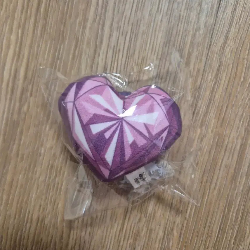 [BUNJANG] Sugar Sugar Rune Heart Keychain - Violet / 슈가슈가룬 하트 키링 바이올렛