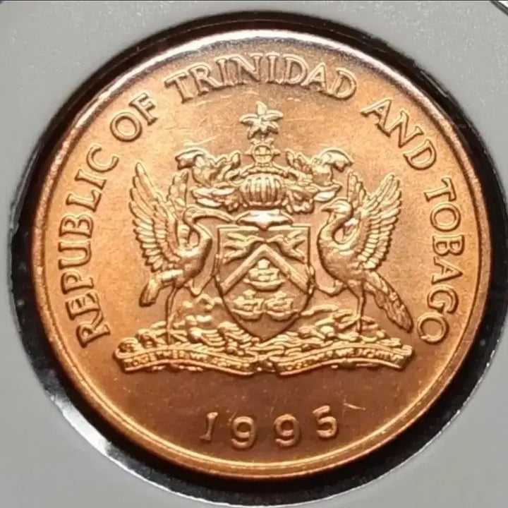 [BUNJANG] Trinidad and Tobago 1995 5 Cent Coin Unused / 트리니다드 앤 토바고 미사용 1995년 5센트.외국주화 주화 화폐