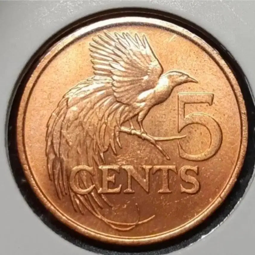 [BUNJANG] Trinidad and Tobago 1995 5 Cent Coin Unused / 트리니다드 앤 토바고 미사용 1995년 5센트.외국주화 주화 화폐