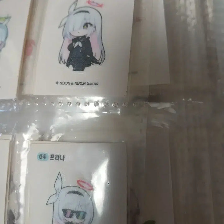 [SOLD OUT] 블루아카이브 gs콜라보 71종 전종 띠부씰