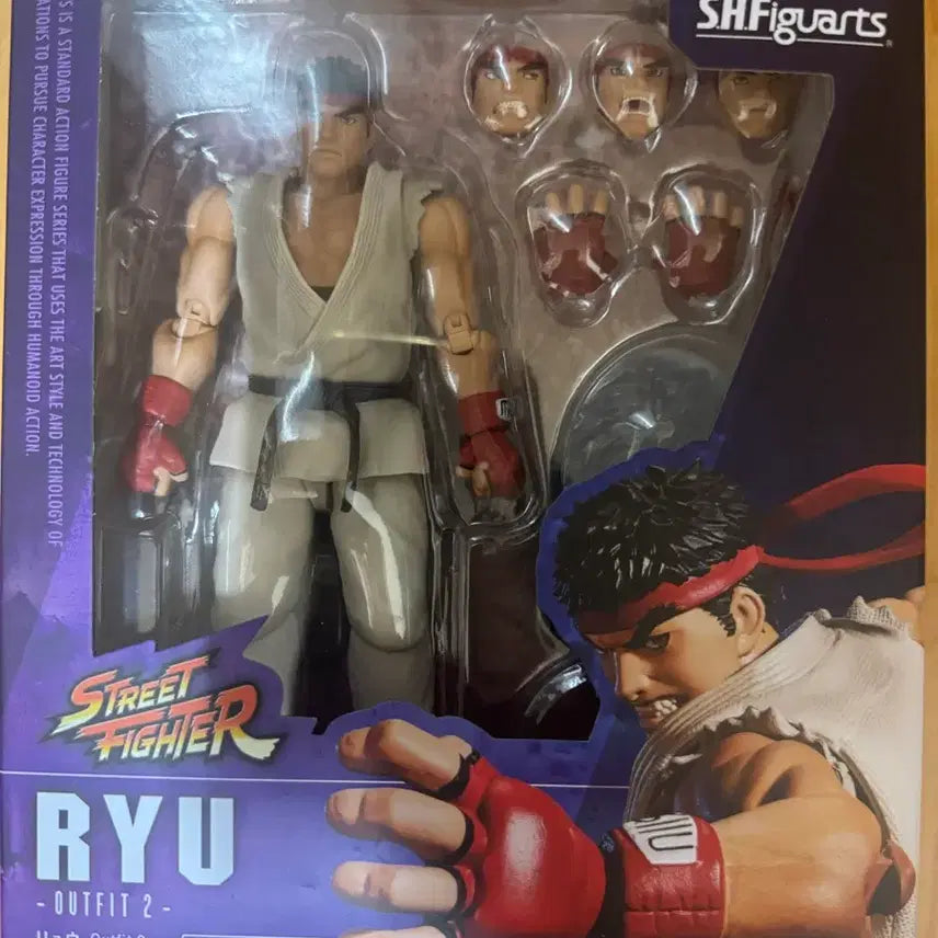 [BUNJANG] Bandai SHF Street Fighter Ryu Action Figure / 땡처리 반다이 명작 정품 shf S.H.F 스트리트파이터 류 RYU